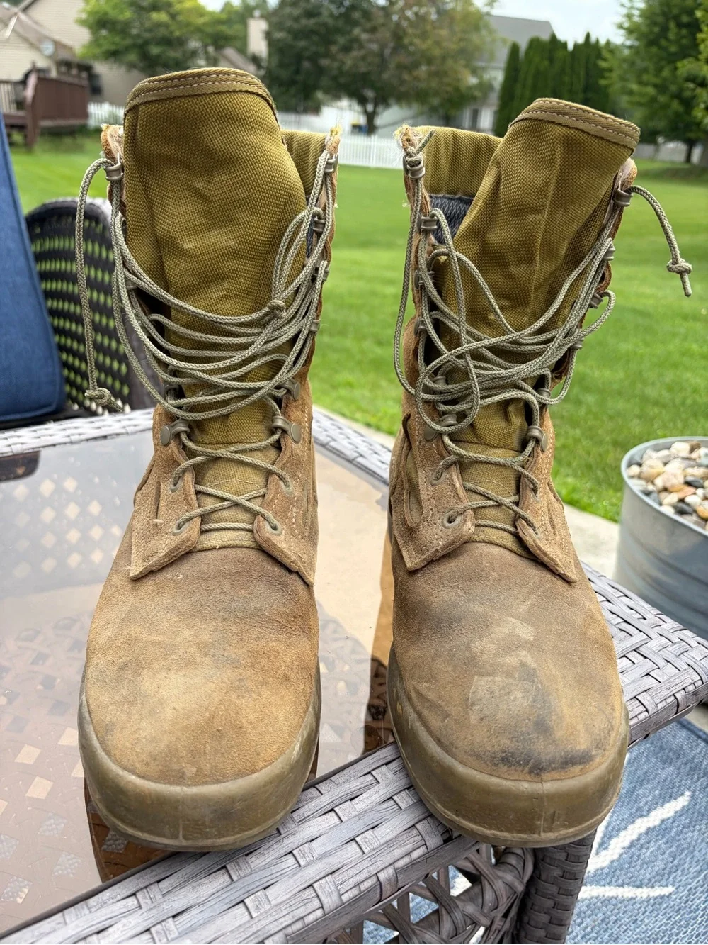Men's Belleville 8” 500 USMC Waterproof Combat Boots